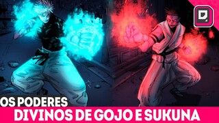 É ISSO QUE ACONTECE QUANDO DOIS DEUSES LUTAM-OS NOVOS PODERES DE SUKUNA CONTRA GOJO -JUJUTSU KAISEN