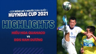 HIGHLIGHTS HIẾU HOA QUAHACO - BĐS NAM DƯƠNG | Bảo Messi bắn hạ dàn sao của cựu danh thủ Hồng Sơn