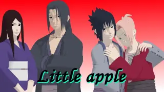 [MMD Naruto] Itachi, Izumi, Sasuke&Sakura - Little apple Xfor @Sham_Al_jamousX