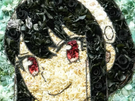 Creative Ideas from All Walks of Life Series | Creating Yor Forger Out of Flowers