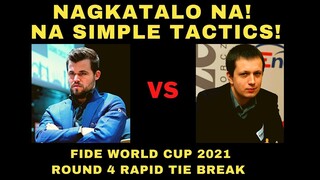 DECIDING GAME ! UWIAN TIME NA SA TALO! Fide World  Cup 2021 Carlsen VS Wojtaszek Rapid Game 2