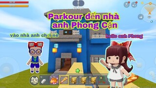 Mini World | 3h Sáng Có Gì ??? Và Parkour Đến Nhà Anh Phong Cận | Diệu Mèo TV