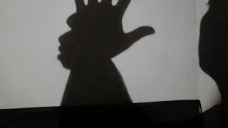 菲律宾的“手影舞者”，根据歌曲设计动作，手指变成了俏皮的小人儿