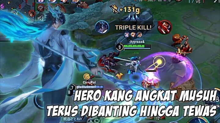 Hero Kang Angkat Musuh Terus DiBanting2 Hingga Tewas