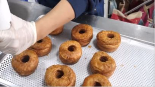 Bánh rán sừng bò chiên giòn #amthuc #monngon