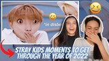 STRAY KIDS moments to get through the year of 2022 - REACTION 😆💙