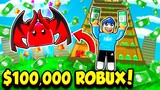 Spending 100,000 ROBUX To Get THE VAMPIRE SLIME!