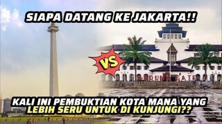 Jakarta vs Bandung (part 2): Duel Kota Terbesar!!! Siapa Kota Terbaik di Indonesia!? | PanSos #short