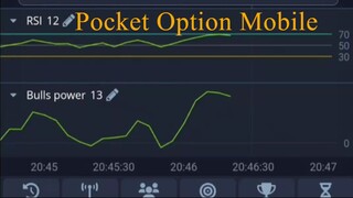 2 trading Indicators PocketOption Mobile