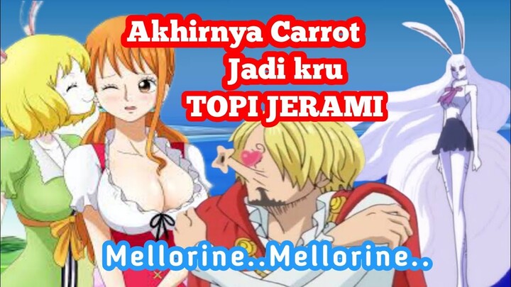 ONE PIECE carrot jadi anggota topi jerami-setelah arc wano