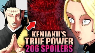 KENJAKU SHOWS HIS TRUE POWER / Jujutsu Kaisen Chapter 206 Spoilers