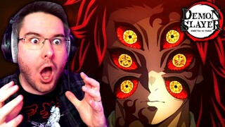 THE UPPER RANKS! | DEMON SLAYER Season 3 Episode 1 REACTION | Anime Reaction