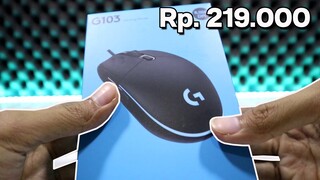 Unboxing & Review Mouse Gaming Logitech G103