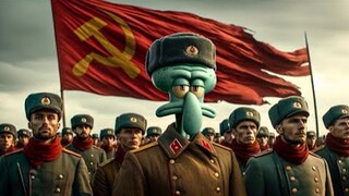 Squidward during the Russian Revolution
