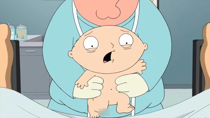 Family Guy : Brian menghancurkan pangsit mesin waktu dan mengembalikannya ke perut Louise