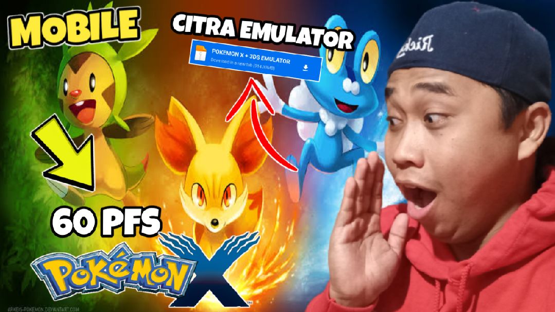 JOGUE POKÉMON X EMULADOR CITRA NINTENDO 3DS NO ANDROID