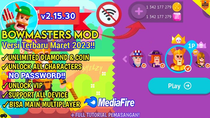 Bowmasters Mod Apk Versi 2.15.30 Terbaru 2023 - No Password & Unlock All Characters!!