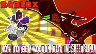 HOW TO GET VOODON AND JUJU BUT IN SPEEDRUN!! - Kaiju Universe