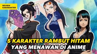 5 KARAKTER RAMBUT HITAM PALING MENAWAN DI ONE PIECE, NARUTO, DLL‼️ #anime #animereview