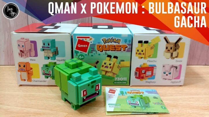 [ GACHA ] Qman x Pokemon ポケモン Quest : Bulbasaur フシギダネ Puzzle Pikachu ピカチュウ Charizard リザードン Mew ミュウ