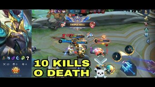 10 Kills!! No Death Zilong New Item Build Top 1 Global Zilong • Mobile Legends bang bang Vip Kinu