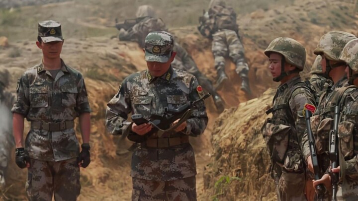 The deputy brigade commander raided the soldiers' training ground, heard some gunfire and found some