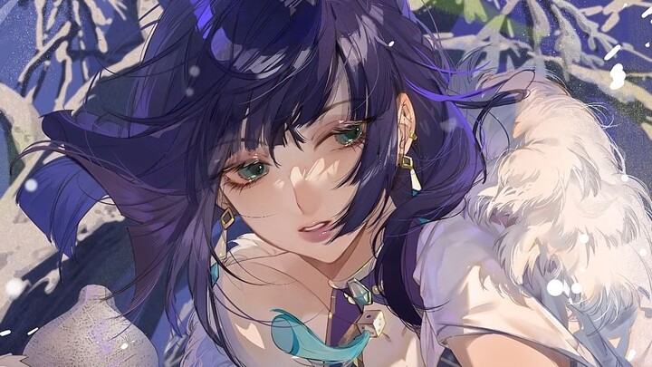 [เก็นชินอิมแพกต์] วาดคุณภรรยาเยี่ยหลันแล้ว มาอวยพรให้ทุกคนได้รางวัลครบตามกำหนดกันเถอะ!!