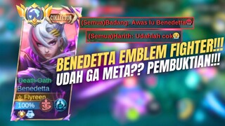 BENEDETTA EMBLEM FIGHTER GA META⁉️ GUA BUKTIIN NIH PAWANG BENEDETTA ‼️