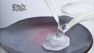 为什么海水不能直接喝，因为一勺子海水含盐量这么多