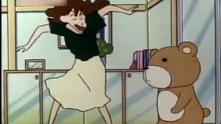 "Crayon Shin-chan" Shin-chan pretends to be a bear and hides from Meiya