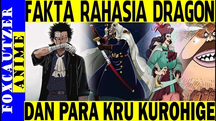Fakta Rahasia Dragon dan Kru Bajak Laut Kurohige yang Kamu Tidak Ketahui ( One Piece )