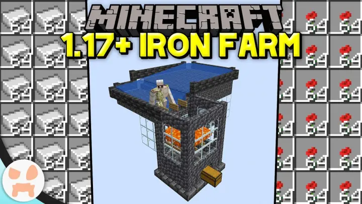 Minecraft 1.17+ IRON FARM TUTORIAL | Easy, Efficient, Compact Design