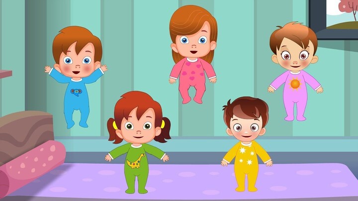Пять малюток | Five Little Babies