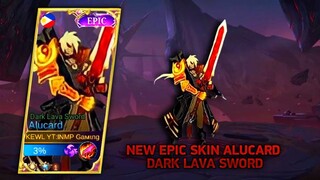 OP NEW SKIN ALUCARD!!! | DARK LAVA SWORD😱😱 | ALUCARD NEW UNLOCK SKIN😱❤️ | ALUCARD BEST ROTATION 2