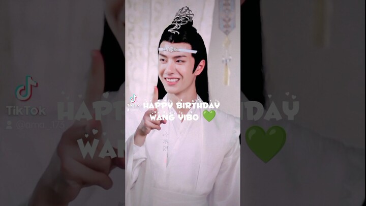 お誕生日おめでとう💚 王一博生日快乐💚 #王一博 #wangyibo#bjyxszd#xiaozhan#魔道祖师#ユーチューブ#modaozushi#modaozushiedit