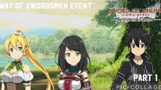 Sword Art Online Integral Factor: Way of Swordsmen Event Part 1