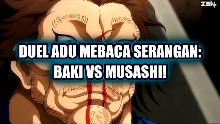 ⚔️ DUEL ADU MEBACA SERANGAN: BAKI VS MUSASHI, SIAPA YANG MENANG?