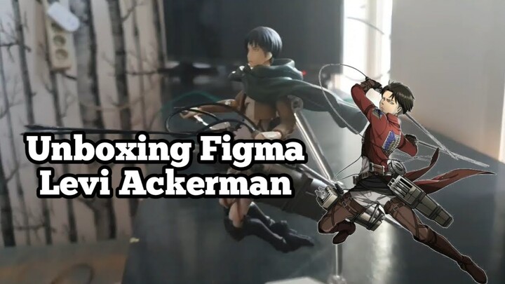Unboxing Figma 213 Levi Attack On Titan (Indonesia)