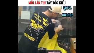 mỗi lần tui tẩy tóc