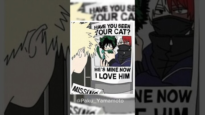 He's mine now 😺                    #deku #myheroacedemia #anime #mha #bakudeku #izukumidoriya #edit