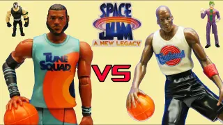 Space Jam : A New Legacy - Lebron James Slam Dunk Competition Round 2 | Michael Jordan Vs. The Joker