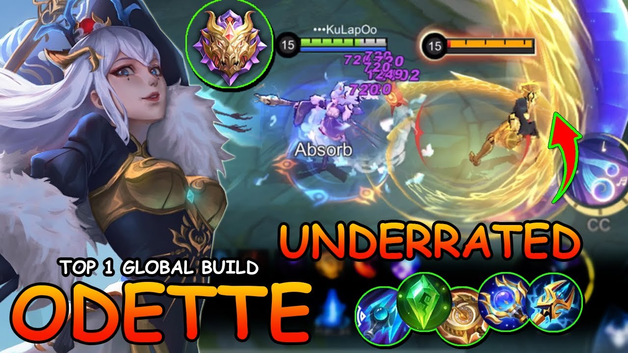 Odette Revamp , New Revamped Odette Gameplay - Mobile Legends Bang Bang -  BiliBili