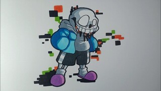 Pibby Sans How To Draw Easy Cách vẽ Sans