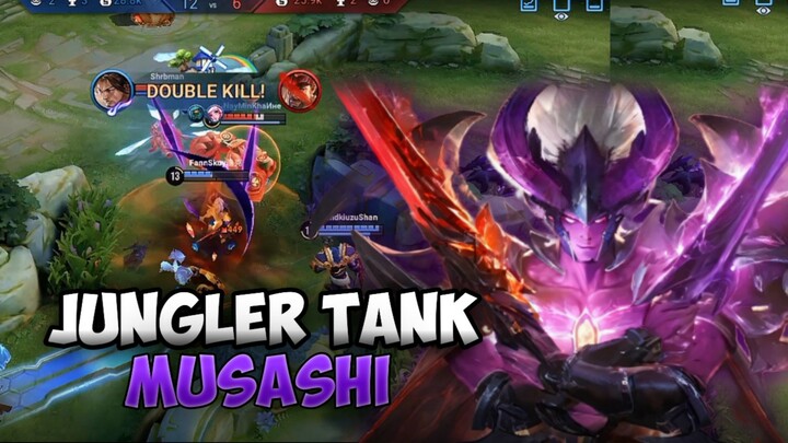 Gilaa!! Musashi build tank badak bangettt - Honor of Kings