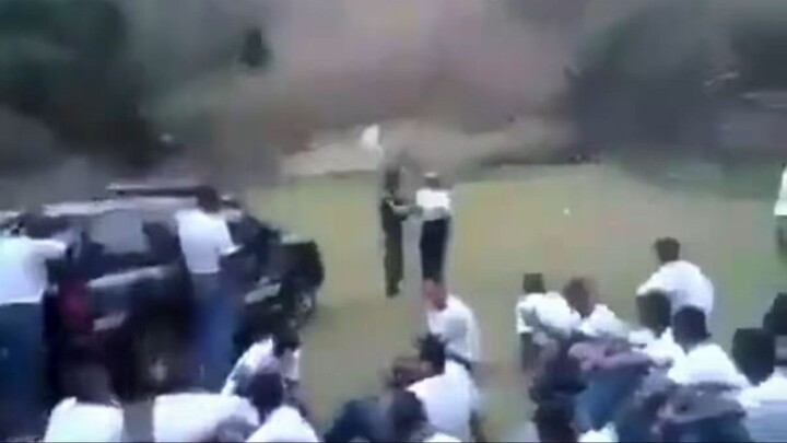 Police drill gone wrong in Brazil
