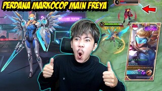 PERDANA MARKOCOP MAIN FREYA + REVIEW SKIN S.A.B.E.R - Mobile legends