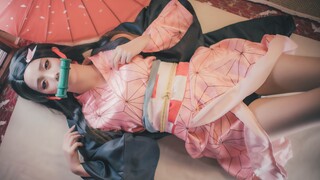 [Kimetsu no Yaiba Cos] Ketika adik perempuan Cos Yaiba. . . Kamu bisa. . .