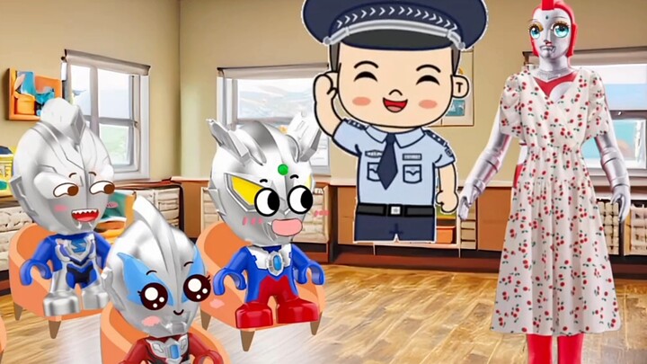 小朋友们有危险求助警察叔叔 ！
