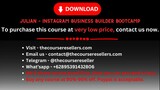 Julian – Instagram Business Builder Bootcamp