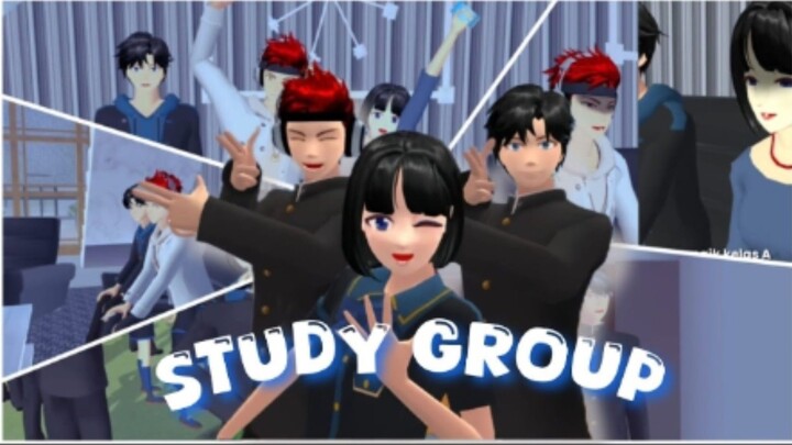 Bertemu Cowo Dingin🥶 | Study Group  E1 #dramasakuraschoolsimulator